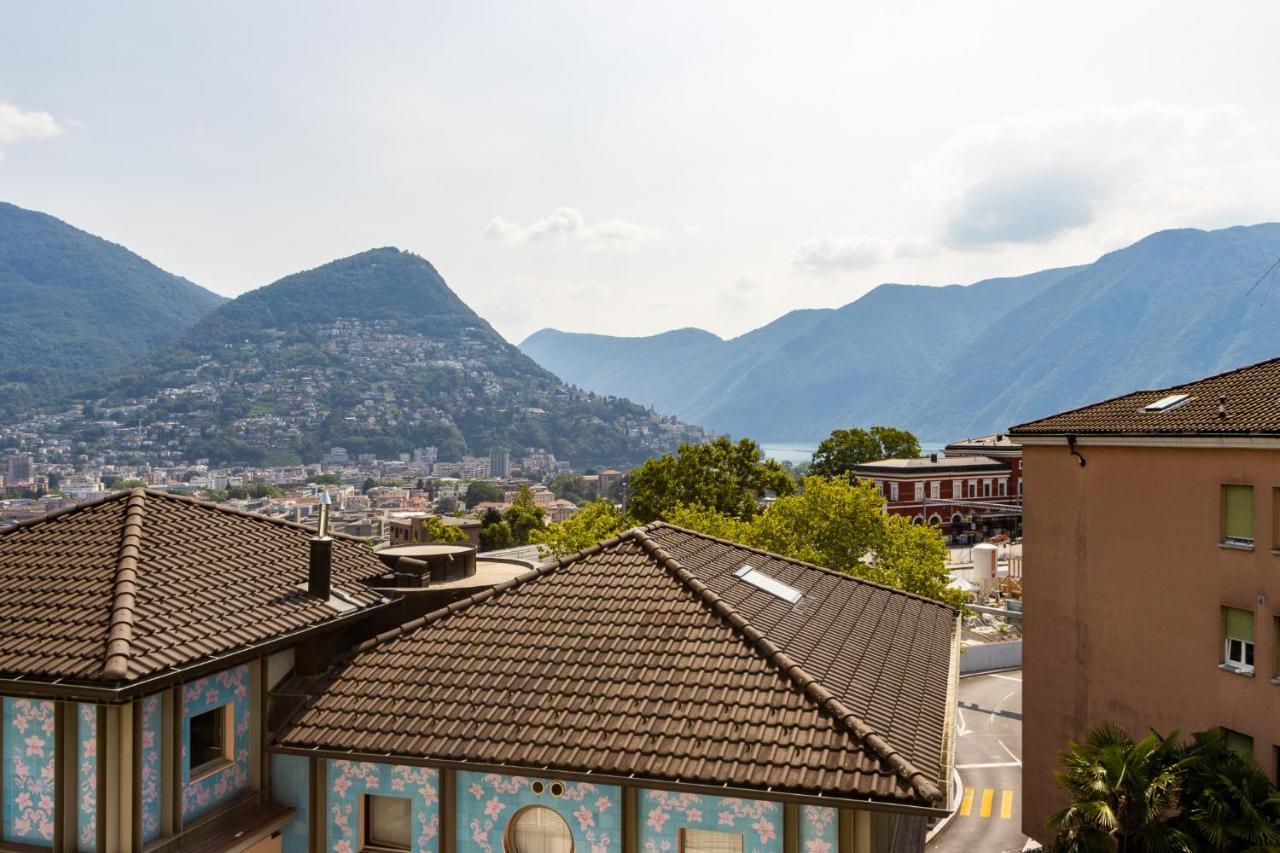 Belvedere Apartment Walking Distance From Train Station Lugano Exterior photo