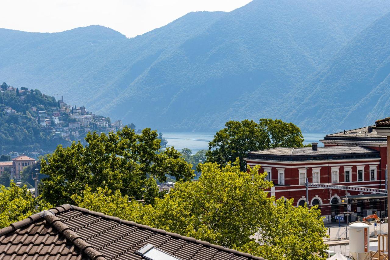 Belvedere Apartment Walking Distance From Train Station Lugano Exterior photo