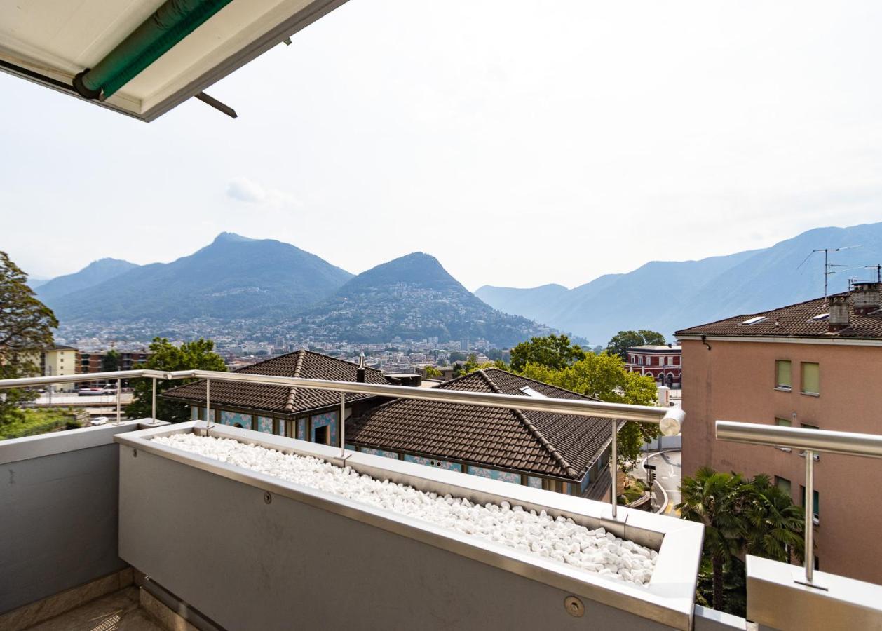 Belvedere Apartment Walking Distance From Train Station Lugano Exterior photo